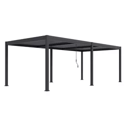Rojaplast Bioklimatska pergola INTRO DUO 7,2x3,6 m, aluminij - samostoječa, tri-conska - Z MONTAŽO