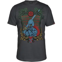 011Shop Muška majica kratkih rukava Gazimestan, Tamnosiva