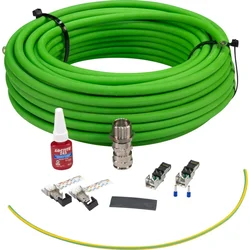 AXIS 03309-001 omrežni kabel Zelen 10 m Cat6a