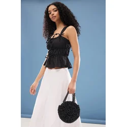 Trendyol Milla Ženska bluza, Crna