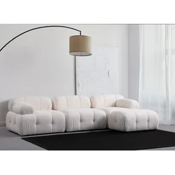 Atelier del Sofa Ugaona garnitura Petite, 290x160 cm, Bela