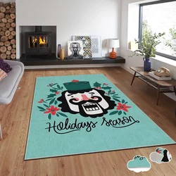 Conceptum Hypnose tepih s novogodišnjim motivima Asr-Crpt-23, Pravougaoni, 80 x 140 cm, Šareni