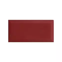 Biselado Rojo Burdeos 10x20 BX
