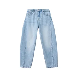 MANGO KIDS Kavbojke moder denim