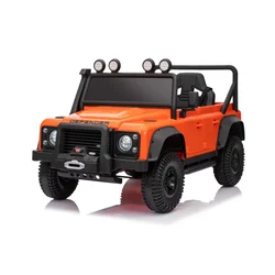 Licencirani auto na akumulator Land Rover Defender 110 SVX Concept - narančasti