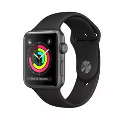 Sportski sat APPLE, Watch Series 3, WiFi, BT, 38 mm Space Grey Aluminium Case, vodootporni, crni