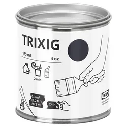 TRIXIG Boja, crna, 125 ml