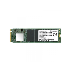 Transcend MTE110S 128 GB M.2 2280 SSD, PCIe Gen3 x4 NVMe 1.3 (3D TLC), 1500 MB/s R, 400 MB/s W