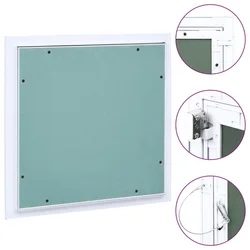 Pristupna ploča s aluminijskim okvirom i knaufom 400 x 400 mm