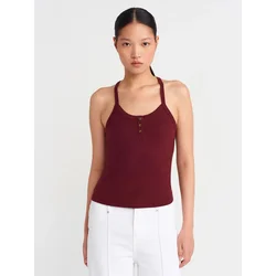 Dilvin Top burgund