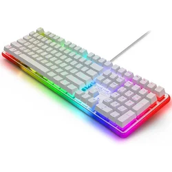 Royal Kludge Gaming mehanička tastatura RK918, RGB, LED bočna lampa, Bela