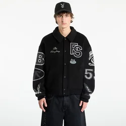 Jakna Playboy x FTSHP Varsity Jacket UNISEX Black C L
