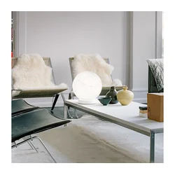 Ideal Lux - Stona lampa CARTA 1xE27/25W/230V prečnik 20 cm bela