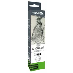 Lyra Willow Komplet naravnega oglja 3 - 4 mm 15 kos