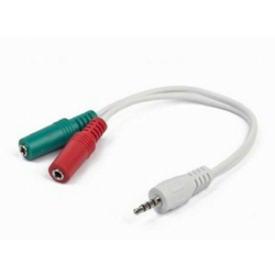 ADAP 3.5MM 4pin M--2x 3.5MM F