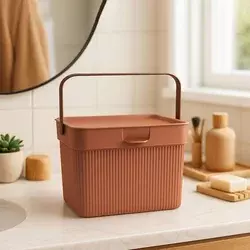 Aberto Design Kutija za odlaganje, 6.2l, Crvena