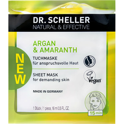 Dr. Scheller Ulje argana i amarant -? maska u maramici  - 16 ml