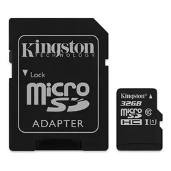 KINGSTON UHS-I MicroSDHC 32GB 80R class 10
