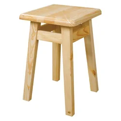 eoshop Leseni stolček KT248, v45, bor (barva lesa: hrast)