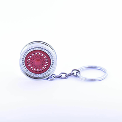 888 CAR ACCESSORIES Privezak bbs felna crvena