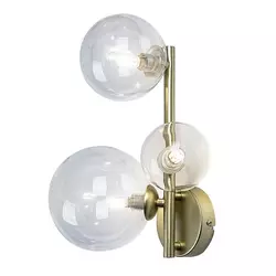 Rabalux Zidna lampa Aslov, 3xG9, 3x28W, 26x34cm, Zlatne boje