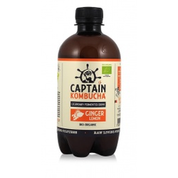 CAPTAIN KOMBUCHA Napitak kombucha đumbir i limun, (5600787049213)