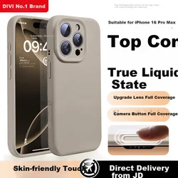Divi Maska za mobilni telefon iPhone 16 Pro Max, Siva