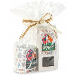 DARILO ZA UČITELJA/UČITELJICO darilni set s personaliziranim čajem