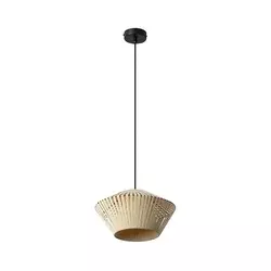 Osram - Luster na sajli DECOR STRIPES 1xE27/10W/230V prečnik 30,5 cm bež