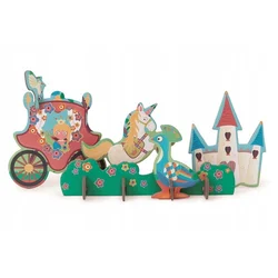 shumee 2D 3D sestavljanka komplet princesa za otroke