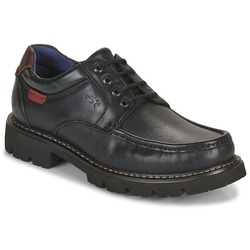 Chaussures à lacets FLUCHOS cuir marron brandy