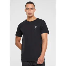 Pizza Tee EMB black