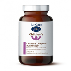 biocare® kompleks vitamina i minerala za djecu u obliku praha complete multinutrient 75g