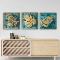 Wallity Dekorativna slika 3P5777, 30x90 cm, 3 dela, Šarena