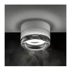 Ideal Lux - LED plafonsko svetlo za kupatilo LOLLY 1xGX53/9W/230V IP44 belo/prozirno