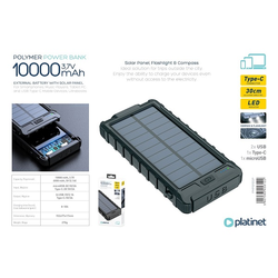 Power Bank 10000mAh PLATINET - SOLAR