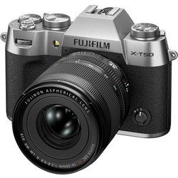 FUJIFILM X-T50 + XF16-50mm Silver