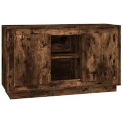 Komoda boja dimljenog hrasta 102x35x60 cm konstruirano drvo