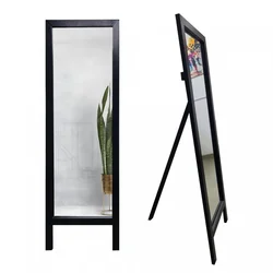 Hanah Home Podno ogledalo Cheval, 45x145cm, Crno
