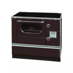 ALFA PLAM Šporet Alfa 90 Favorit - Braon Standardni, 8 kW, Levo, Drvo/Ugalj