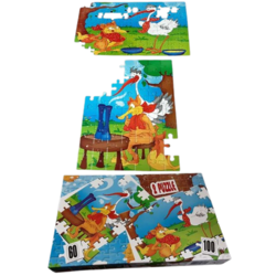 PUZZLE Lija i roda, 60, 100 delova
