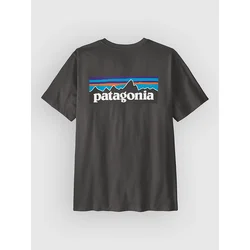 Patagonia P-6 Logo moška majica ink black