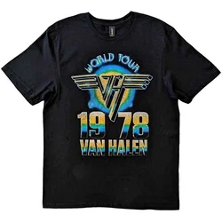Van Halen World Tour 78 1 Black XL Majica