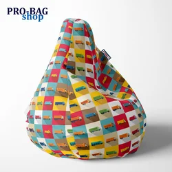 ENTERA Lazy Bag - Kamioni, bageri i mašine za dečake - 202