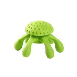 Igralka pes OCTUPUS MINI float. iz pene TPR, zelena KW