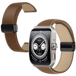 Freeson Zamenska narukvica za pametni sat za OPPO Watch X/X2/4 Pro, Braon