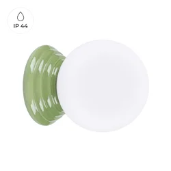 Sollux SL.1894 - Kupatilsko zidno svetlo ZORI 1xG9/8W/230V IP44 zelena