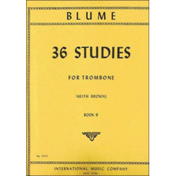 BLUME:36 STUDIES BOOK 2 FOR TROMBONE