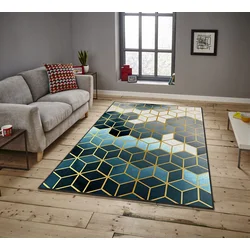 Conceptum Hypnose Tepih Asr Crpt-99, Pravougaoni, 160 x 230 cm, Plavi