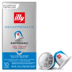 Illy Espresso Decaffeinato Nespresso kompatibilne kapsule, 10kom